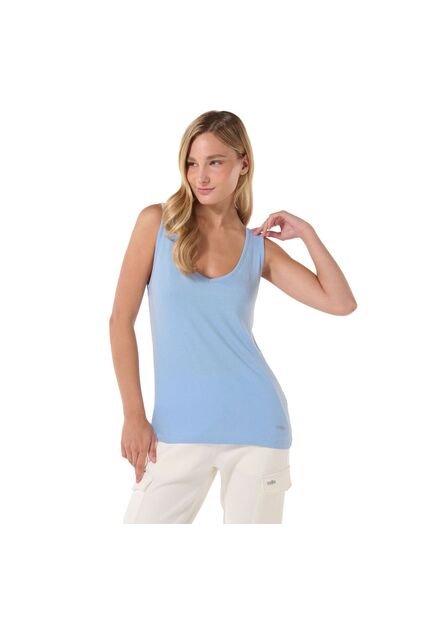 Top Para Mujer Guacamaya Azul