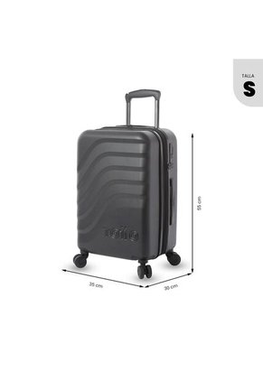 Maleta De Cabina 360 Bazy+ S1 2.0 10 Kilos Negra