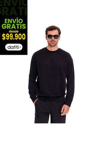 Buzo Para Hombre Shabaout Negro Totto