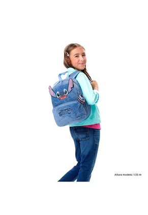 Morral Unisex Stitch Pequeño Azul