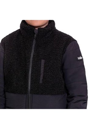 Chaqueta Para Niño Andy Acolchada Color Negra