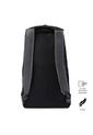 Morral Plegable Ligero Troker Mediano Negro de Totto