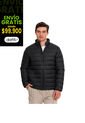 Chaqueta Acolchada Cuello Alto Coloro Negro Para Hombre de Totto