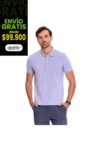 Camisa Polo Para Hombre Youngpolo Morada Totto