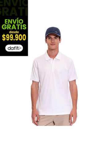 Camisa Polo Para Hombre Spencer 2.0 Blanca Totto
