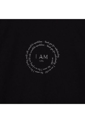 Camiseta Estampada Para Mujer Prime Negra