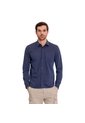 Camisa Para Hombre Eltit Manga Larga Azul de Totto