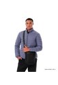 Bolso Para Hombre Kano Crossbody Negro de Totto