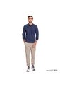Camisa Para Hombre Eltit Manga Larga Azul de Totto