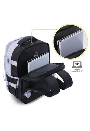 Morral Multifuncional De Viaje Mediano Trip Morado