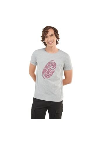 Camiseta Hombre Mozartpro Gris Totto