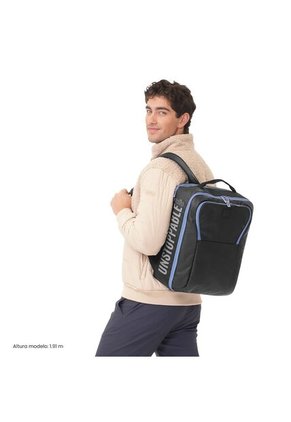 Morral De Viaje Pequeño Trama Negro