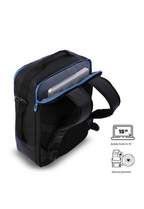 Morral De Viaje Pequeño Trama Negro