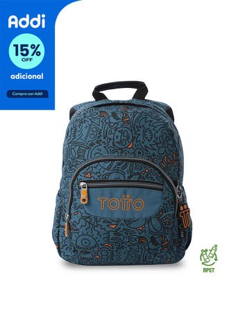Morral Juvenil Tempera Pequeño Azul Totto