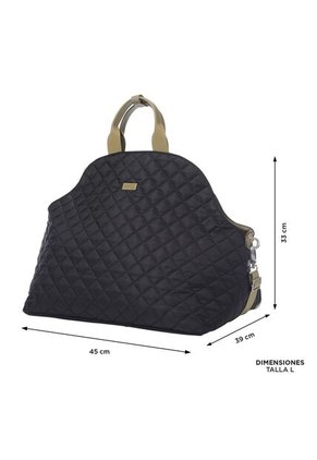 Bolso Cargador De Mascota 2 En 1 Slipy Negro