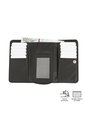 Billetera Texture Var Con RFID Blocker Negra de Totto