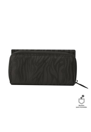 Billetera Texture Var Con RFID Blocker Negra
