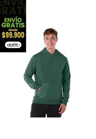 Buzo Deportivo Para Hombre Hoody Verde Totto