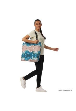 Shopping Bag Plegable Practibag Liviana Azul