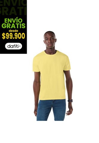 Camiseta Para Hombre Manne Amarilla Totto