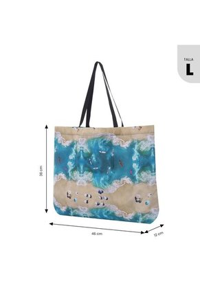 Shopping Bag Plegable Practibag Liviana Azul