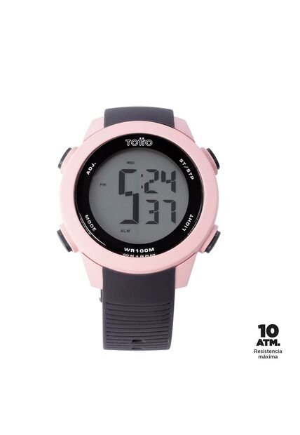 Reloj Digital Para Mujer Chron Rosado