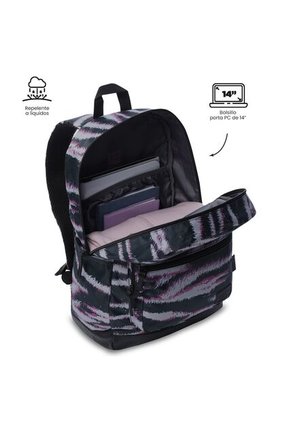 Morral Universitario Porta PC 14" Tocax Negro Mujer