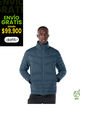 Chaqueta Acolchada Para Hombre Palmero Con Strap Azul de Totto