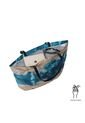 Shopping Bag Plegable Practibag Liviana Azul de Totto