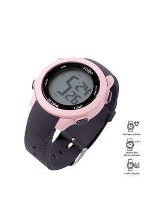 Reloj Digital Para Mujer Chron Rosado