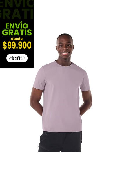 Camiseta Para Hombre Manne Rosada