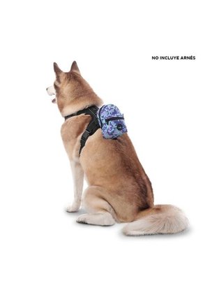 Mini Morral Para Perro Gary Morado