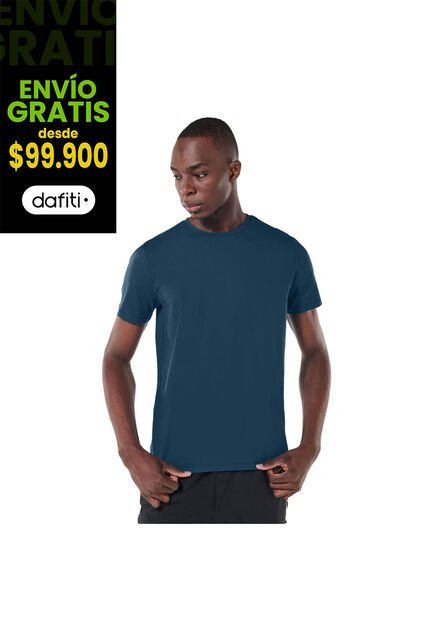 Camiseta Para Hombre Manne Azul