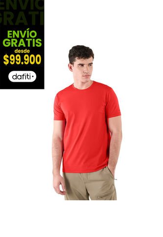 Camiseta Para Hombre Manne Roja Totto
