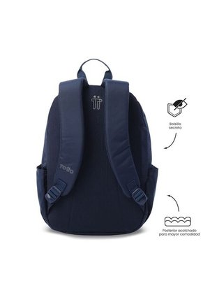Morral Universitario Porta PC 14" Trik Azul Unisex