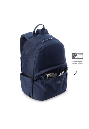 Morral Universitario Porta PC 14" Trik Azul Unisex