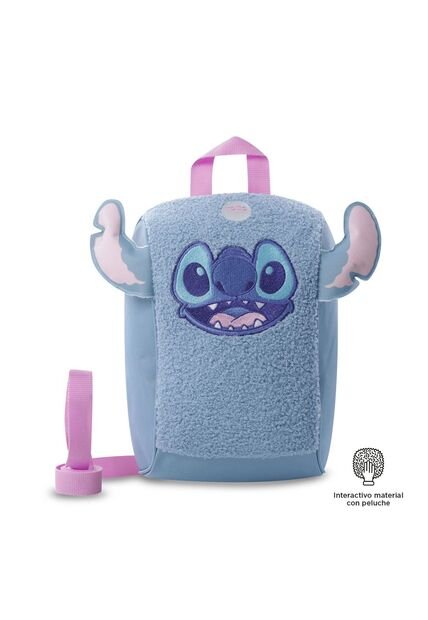 Morral Para Niña Stitch On The Beach Pequeña Azul