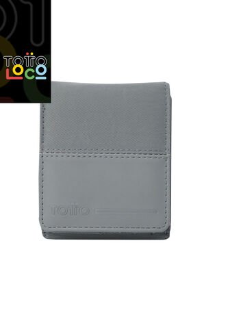 Billetera Ermac 3.0 Con RFID Blocker Gris Totto