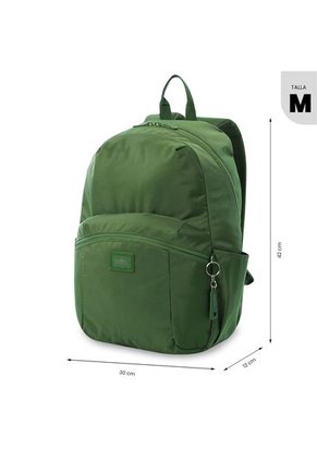Morral Universitario Porta PC 14" Trik Verde Hombre