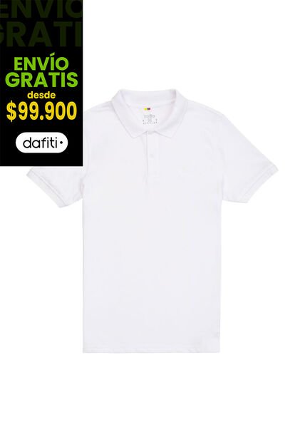 Camisa Polo Spencer Blanca Hombre