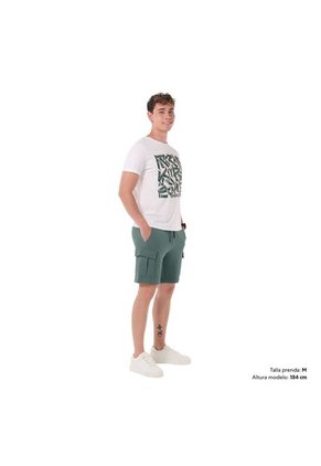 Bermuda Para Hombre Madeira Verde