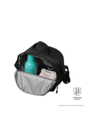 Combo Juvenil X 3 + Lonchera + Cartuchera Yuno Morral 14" Negro Unisex