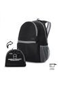 Morral De Viaje Plegable Noka 20 Grande Negro de Totto
