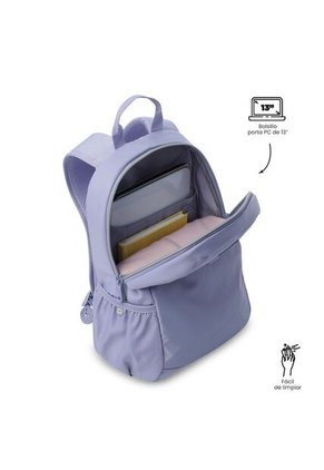 Morral Universitario Porta PC 13" Tracer 1 Morado Mujer