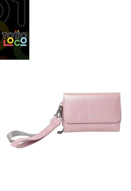 Billetera Style Can Con RFID Blocker Rosada