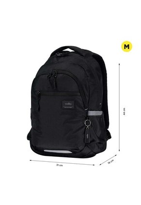 Morral Universitario Porta PC Y Tablet 14" Misisipi Negro Unisex