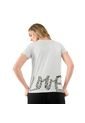 Camiseta Para Mujer Thinky Blanca de Totto