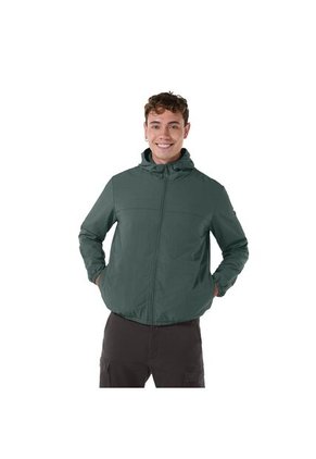 Chaqueta Rompevientos Para Hombre Ice Solid Verde