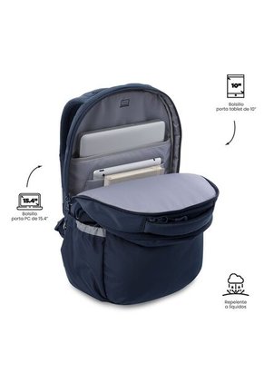 Morral Universitario Porta PC 15.4" Indo Azul Unisex