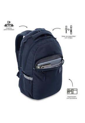 Morral Universitario Porta PC 15.4" Indo Azul Unisex